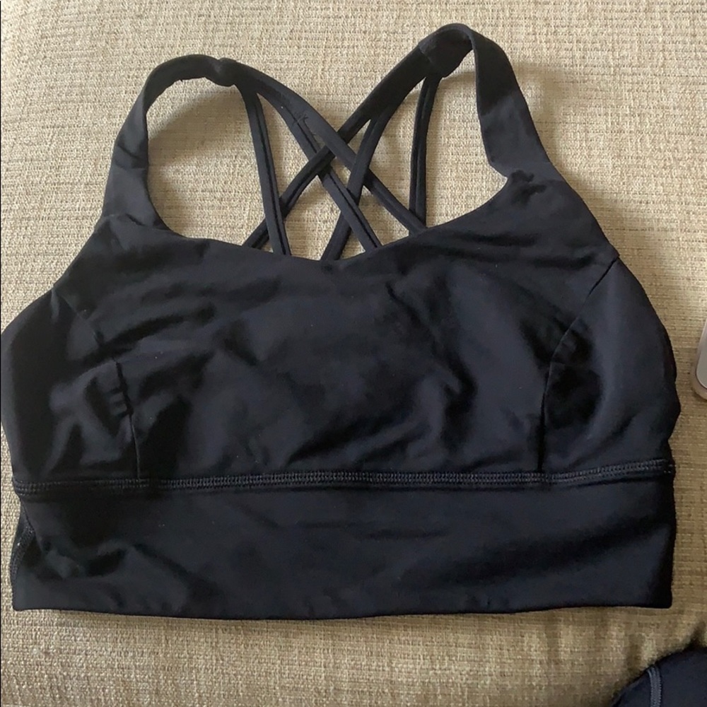 Lululemon free to be sports bra long line size 6